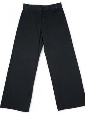 G-Star Raw NWOT Modson Straight Chino Wide Leg Black Pants Mens Size W32 L32 Y2K